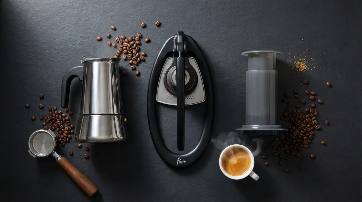 Manual Espresso Maker Terbaik: Moka Pot, Flair, atau Aeropress?