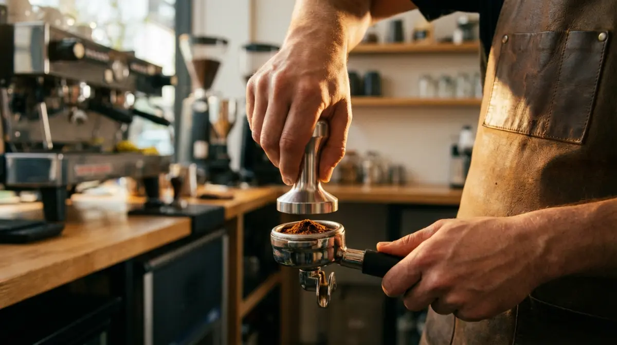 Tamping Espresso yang Benar: Kunci Ekstraksi Sempurna & Konsisten