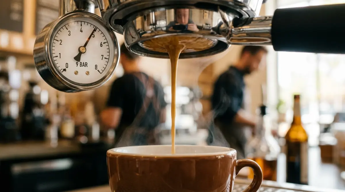 Tekanan Espresso Berapa Bar? Panduan Lengkap Standar & Rasa